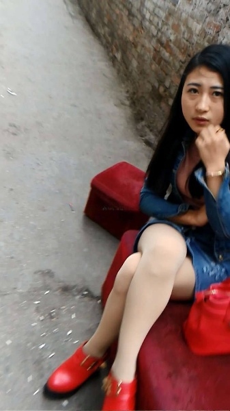 在江都区东方红路上街边的一个没